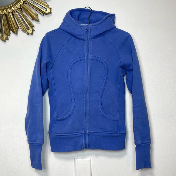 lululemon athletica Jackets & Blazers - Lululemon Scuba Zip Sweatshirt Jacket Worn